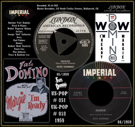 FATS DOMINO - MARGIE [VERS. 2]