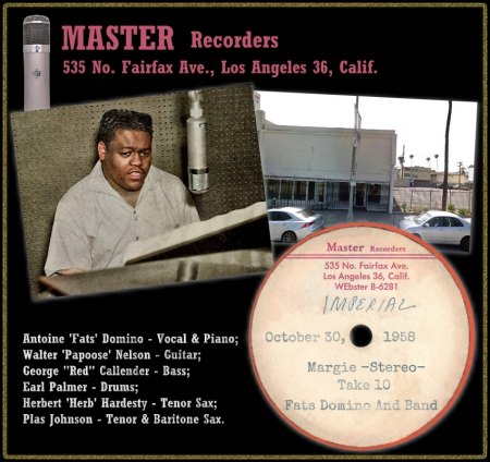 FATS DOMINO - MARGIE [VERS. 2] (TAKE 10)