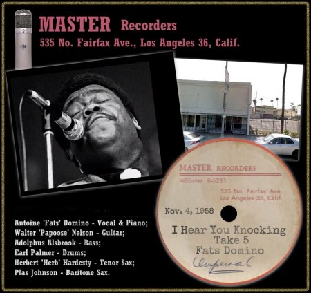 FATS DOMINO - I HEAR YOU KNOCKING [TAKE 5]