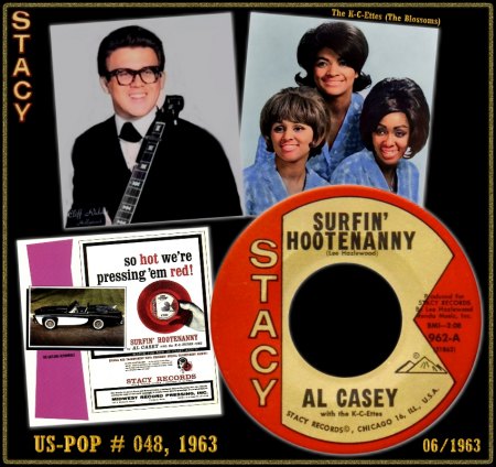 AL CASEY WITH THE K-C-ETTES - SURFIN' HOOTENANNY