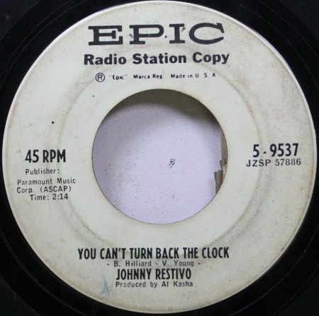 JOHNNY RESTIVO-Wo ist "The Shape I'm In" ?