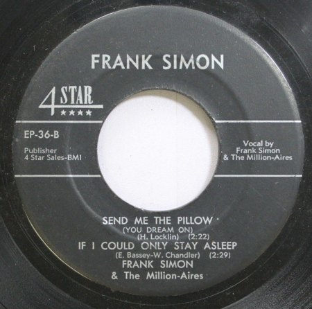 FRANK SIMON "the West Virginia Mountain Boy"