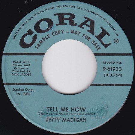 BETTY MADIGAN