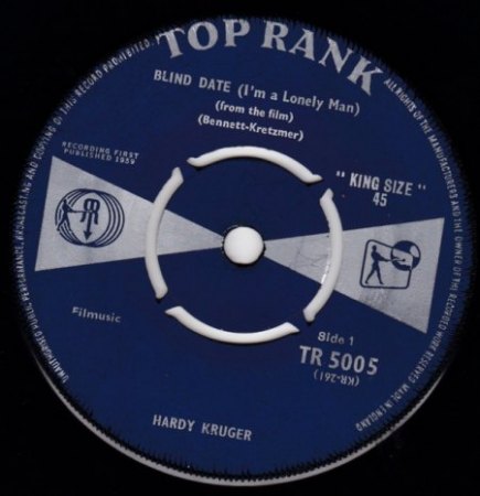 HARDY KRÜGER - I'm a lonely man