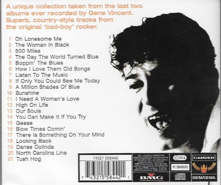 GENE VINCENT CD's