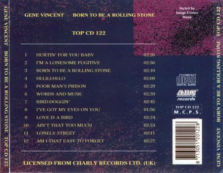 GENE VINCENT CD's