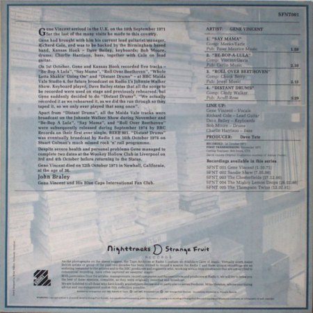 GENE VINCENT - 45 RPM