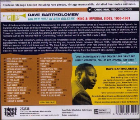 DAVE BARTHOLOMEW
