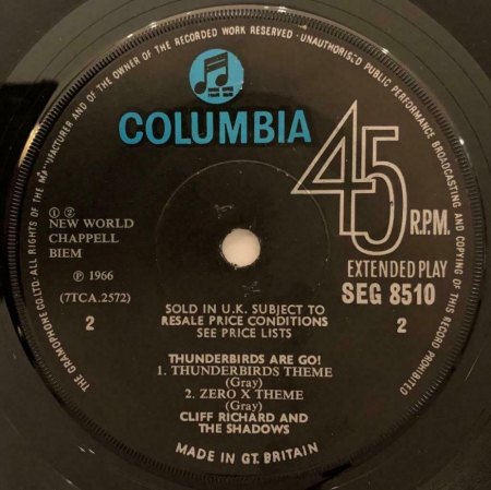 CLIFF RICHARD & THE SHADOWS - EP's aus England