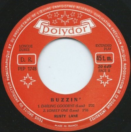 RUSTY LANE - POLYDOR 66 902