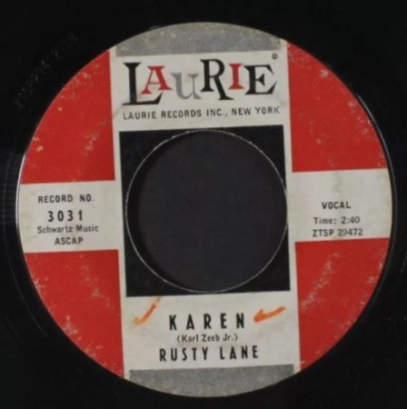 RUSTY LANE - POLYDOR 66 902