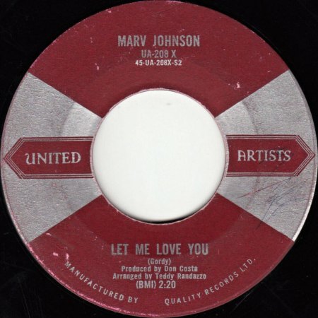 MARV JOHNSON