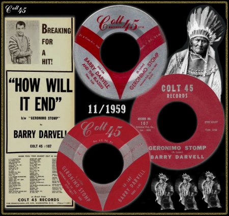 BARRY DARVELL & THE BLAZERS - GERONIMO STOMP