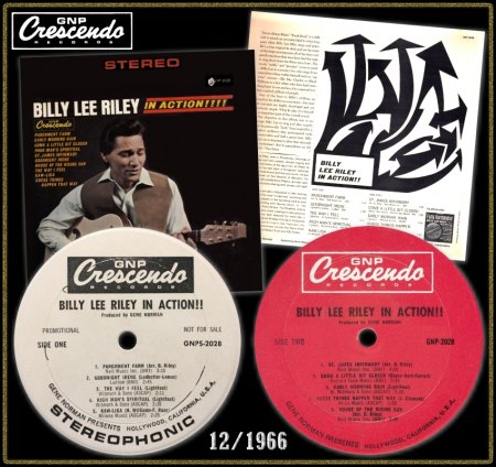 BILLY LEE RILEY GNP CRESCENDO LP GNPS-2028