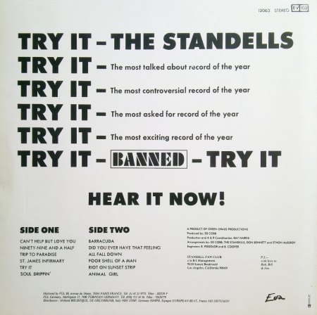 THE STANDELLS