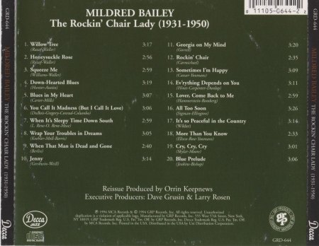 MILDRED BAILEY