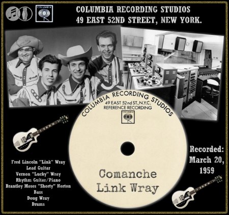 LINK WRAY - COMANCHE [REC. STUDIO]