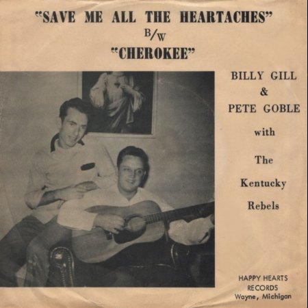 PETE GOBLE & BILLY GILL WITH THE KENTUCKY REBELS - CHEROKEE