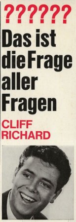 CLIFF RICHARD - Die deutschsprachigen Singles/LPs