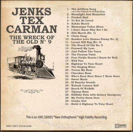 JENKS TEX CARMAN