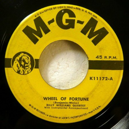 BILLY WILLIAMS - Kurz-Bio, Discos etc.