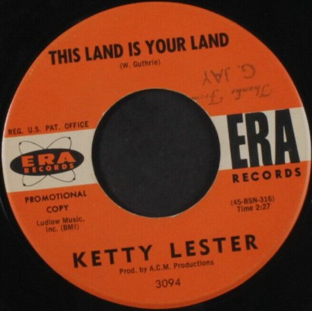 KETTY LESTER