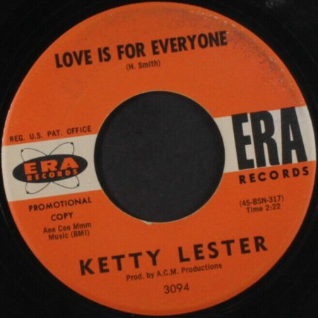 KETTY LESTER