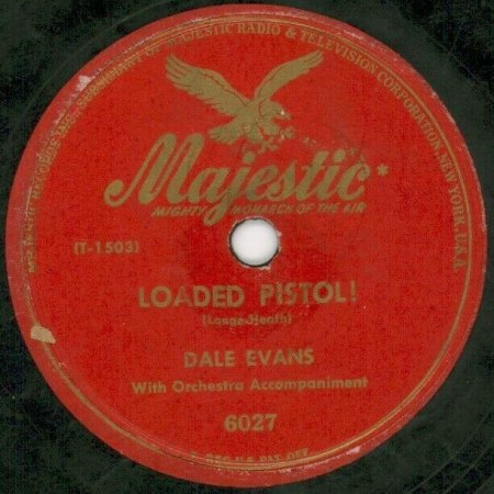 ROY ROGERS (King Of The Cowboys) & Dale Evans