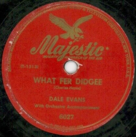 ROY ROGERS (King Of The Cowboys) & Dale Evans