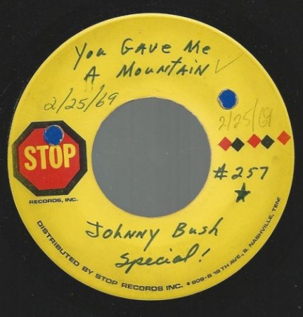 JOHNNY BUSH WITH BILL FREEMAN & HIS TEXAS PLAINSMEN
