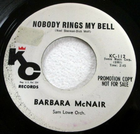 BARBARA McNAIR