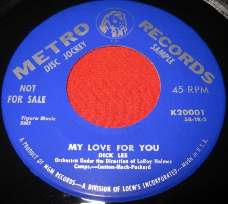 DICK LEE - America's Golden Boy