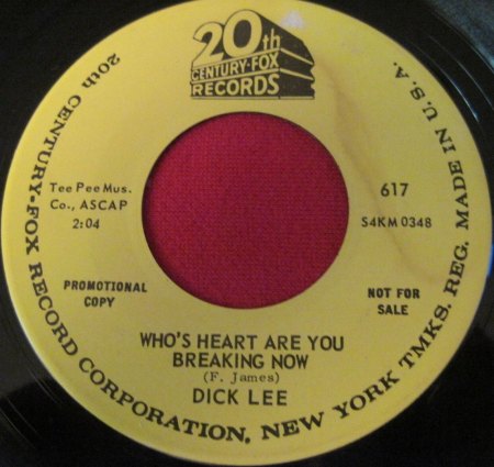 DICK LEE - America's Golden Boy