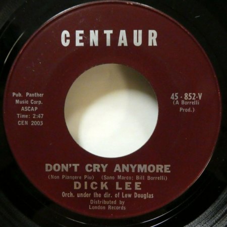 DICK LEE - America's Golden Boy