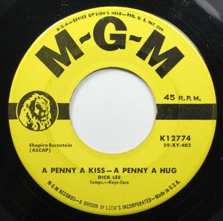 DICK LEE - America's Golden Boy