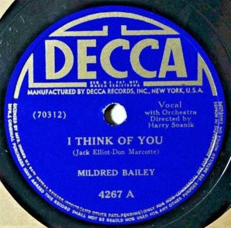 MILDRED BAILEY