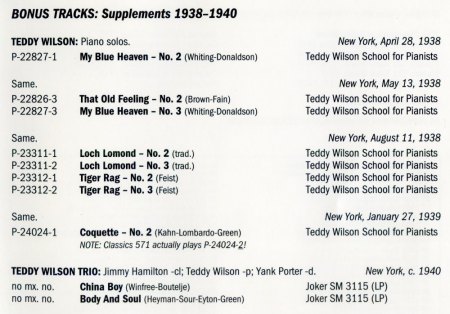 TEDDY WILSON