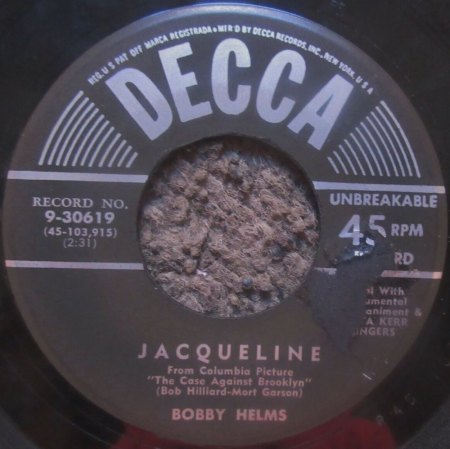 BOBBY HELMS