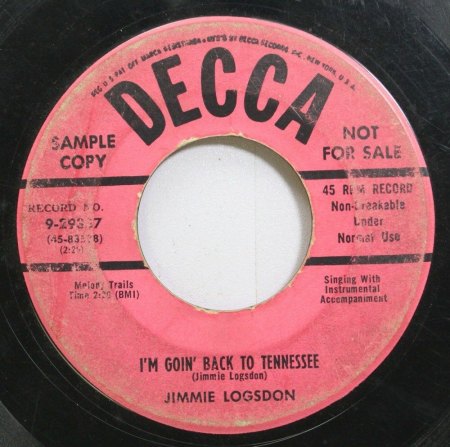 JIMMY LLOYD (JIMMIE LOGSDON)
