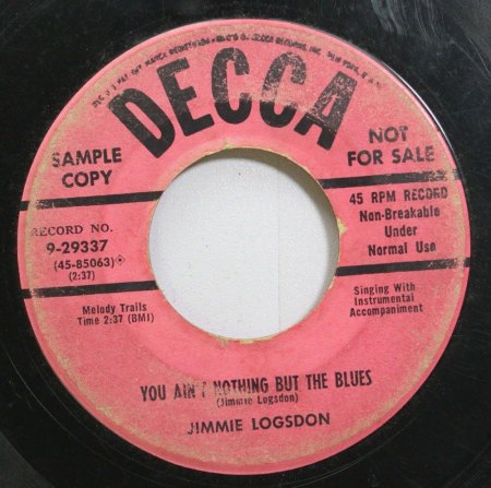 JIMMY LLOYD (JIMMIE LOGSDON)