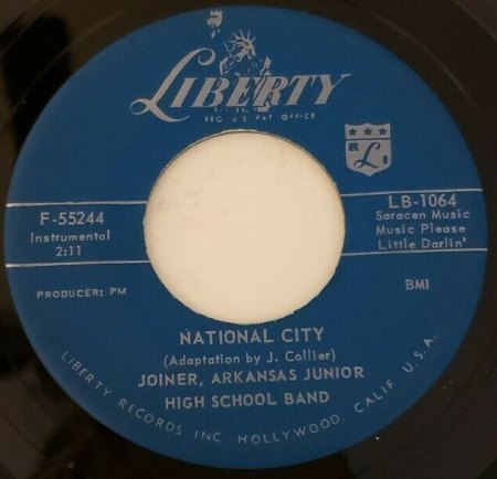 JOINER, ARKANSAS JUNIOR HIGH SCHOOL BAND