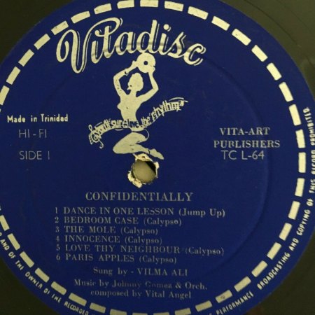 MISS VILMALI (Trinidad)