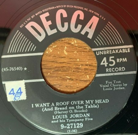 LOUIS JORDAN - Kurz-Bio und Disco