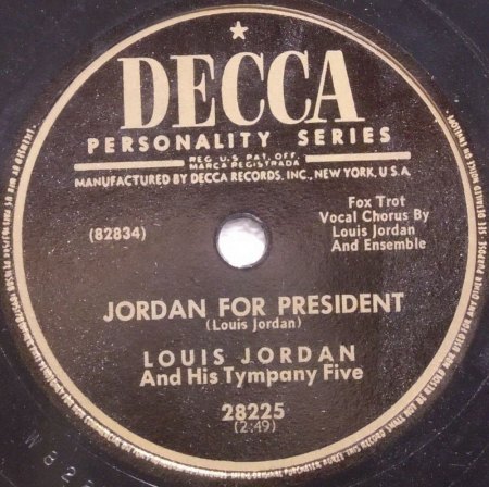 LOUIS JORDAN - Kurz-Bio und Disco