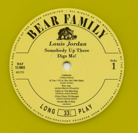 LOUIS JORDAN - Kurz-Bio und Disco
