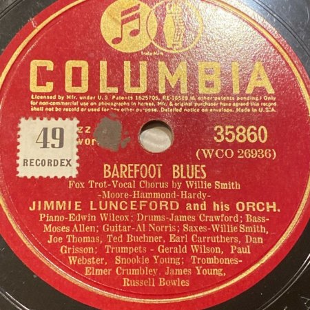 JIMMIE LUNCEFORD & THE DELTA RHYTHM BOYS