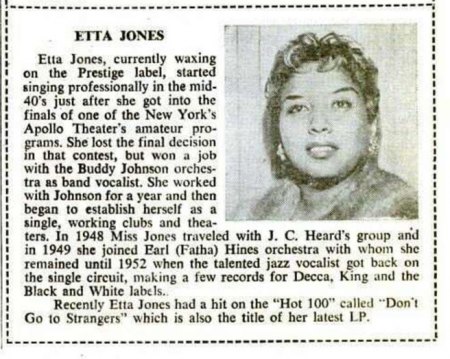 ETTA JONES