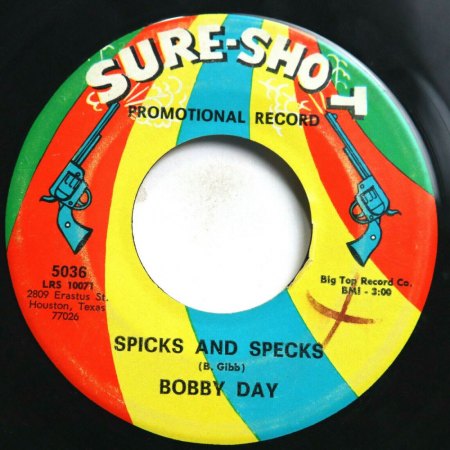 BOBBY DAY - seine Singles