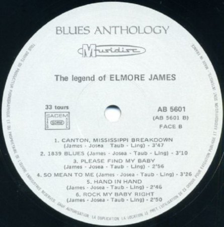 ELMORE JAMES - LPs