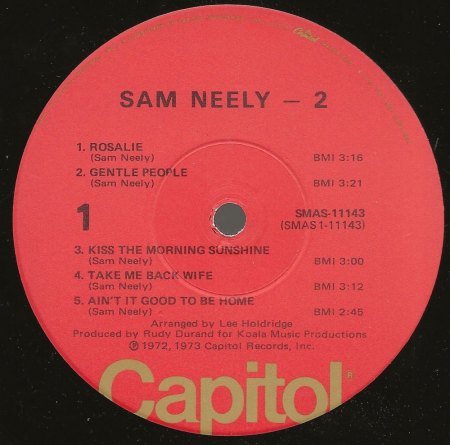 SAM NEELY